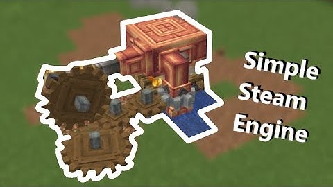 How do i make a Steam engine in Create mod? | Create 0.5.1 (1.19.2)