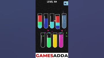 Water Color Sort Level 114 Solution