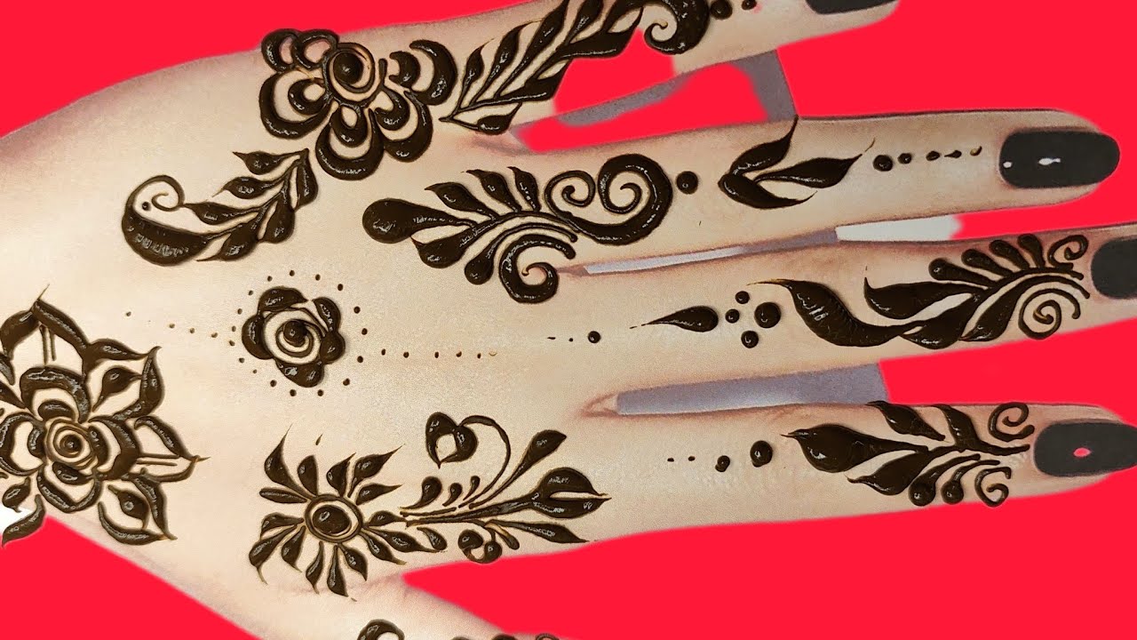 Kaha Ho? Mehndi Design| Simple Me Laaye Hue Hai - YouTube