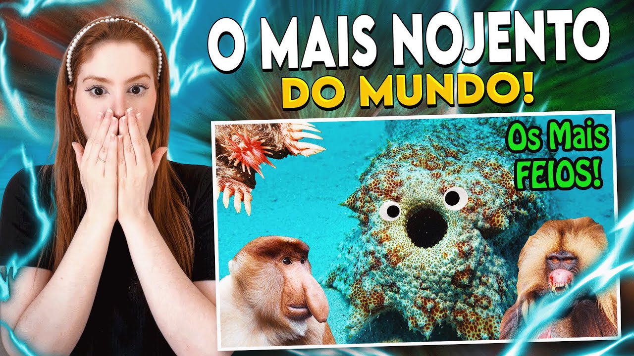 REACT: Os Bichos mais Estranhos e Bizarros do Mundo! - Fala de Tudo | cortes da carolbalds