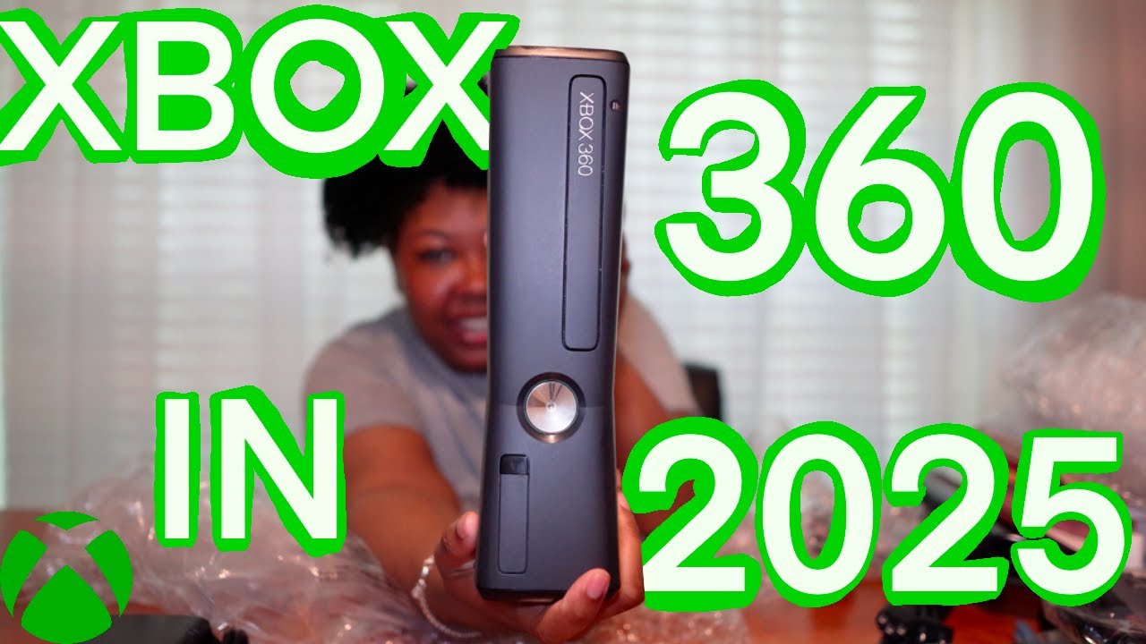 UNBOXING MY FIRST XBOX 360 IN 2025 - YouTube