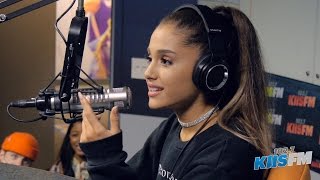 Ariana Grande Spills Tea on New Album Collabs + Answers Fan Questions at KIISFM