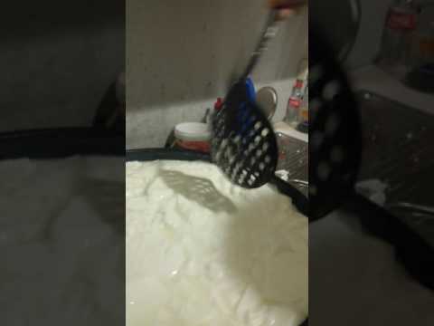 صنع الجبنه السوريه في ألمانيا أبو خالد الدمراني