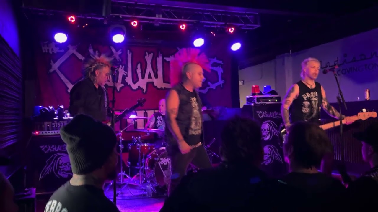 The Casualties - Borders Live Covington Ky 12/7/25