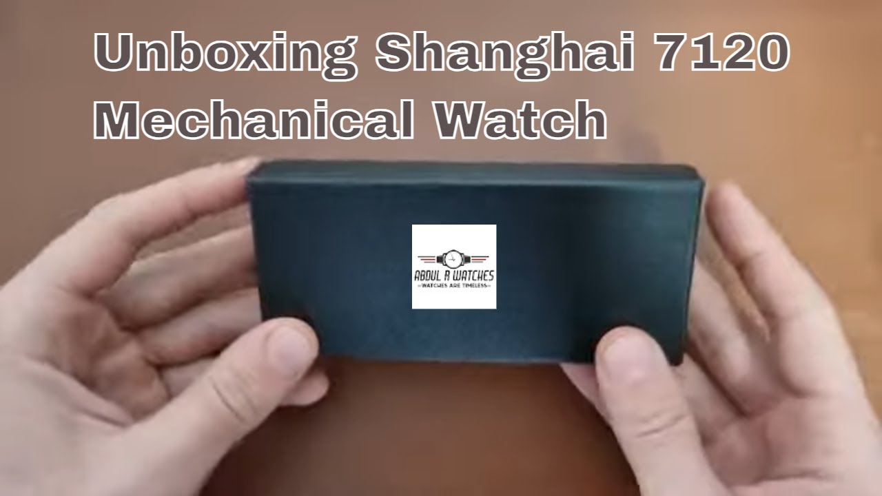 Unboxing The Cheapest Mechanical Watch Ever! (Shanghai 7120)