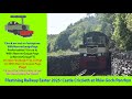 Ffestiniog Railway Easter 2025 Castle Criccieth at Rhiw Goch/Penrhyn