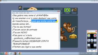 Como Desbanir Conta De Transformice 2012 (Maneira Facil E Rapida)