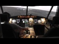 A320 Home cockpit - Landing at Düsseldorf EDDL RW 23L