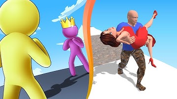 Giant Rush Vs Girl Rider New Level iOS,Android Walkthrough Gameplay Newtrailers Update RFMV6E