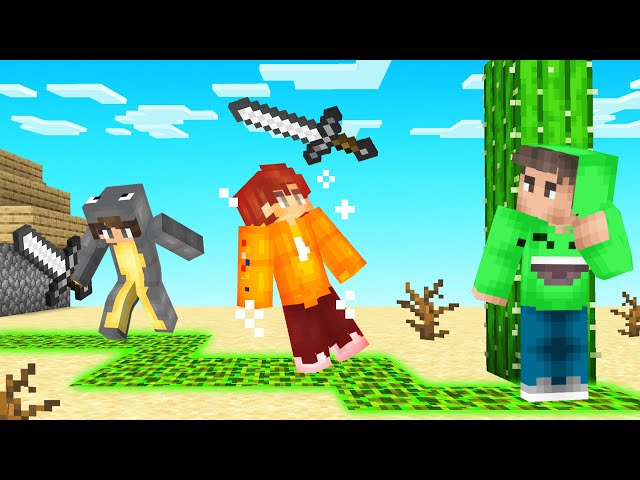 HUNTERS vs POISON TRAIL SPEEDRUNNER! (Minecraft) class=