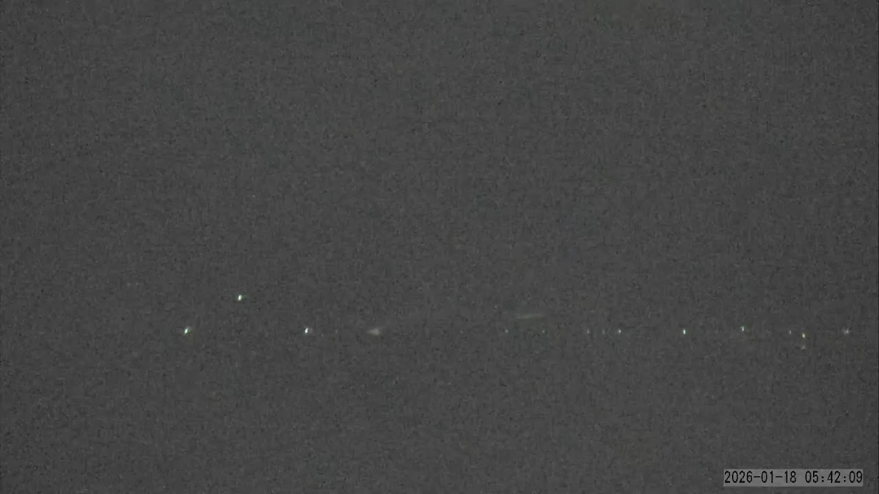 【黒部方面】蜃気楼ライブカメラ 2026/01/17 18:00JST-