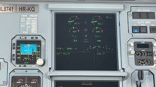 A320 Flaps extension From Flaps 0  to Flaps 1