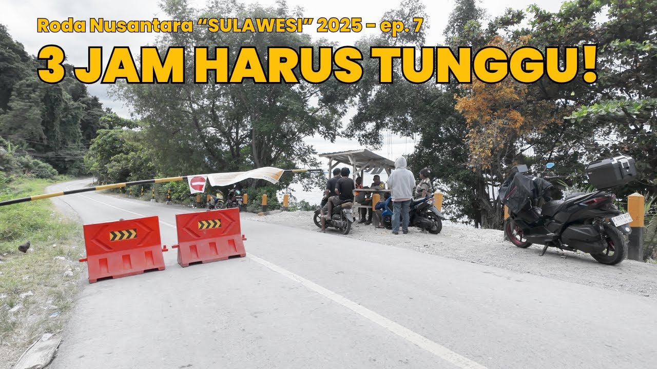 Ep. 7 | Kejebak 3 Jam Penutupan Jalan! | Roda Nusantara 