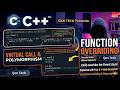 C++ Function Overriding Tutorial for Beginners In 2026 | Easy Explanation with Real Life Example #13