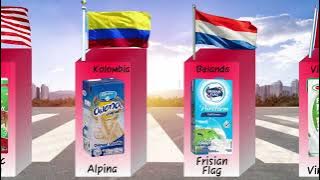 Download lagu Merek susu dari berbagai negara | milk brand from different countries