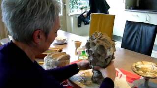 Arianne Bon, beeldend kunstenares, in aktie