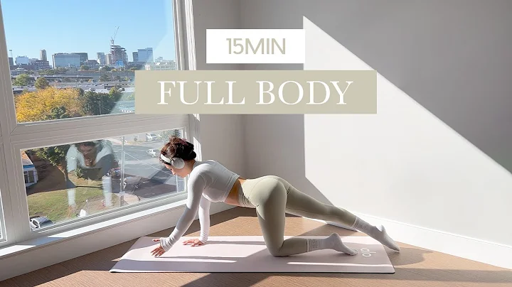 15MIN Hourglass Full Body Pilates // everyday tone & sculpt // no equipment & beginner friendly