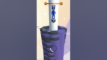 Game  Stack ball ASMR Lvl 734. #gameplay #android #fun