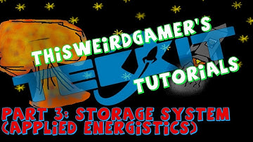 Tekkit 1.5.1 Tutorials: Applied Energistics Storage System