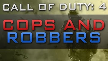 CoD4 Cops & Robbers #3 with Vikkstar123