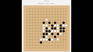 Let's play Gomoku against AI