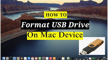 How to Format USB Drive on Mac Device
