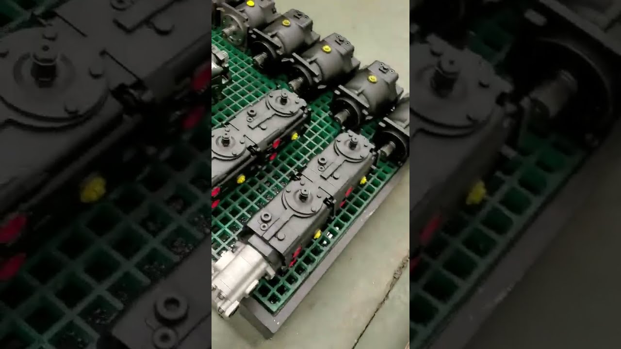Double Hydraulic Piston Pump