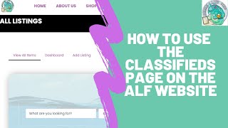 How to Use the Classifieds Page on the Aquatic Live Food Website
