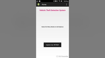 Android Vehicle Theft Detection System Using QR Code | IEEE | BE | ME | Academic Projects