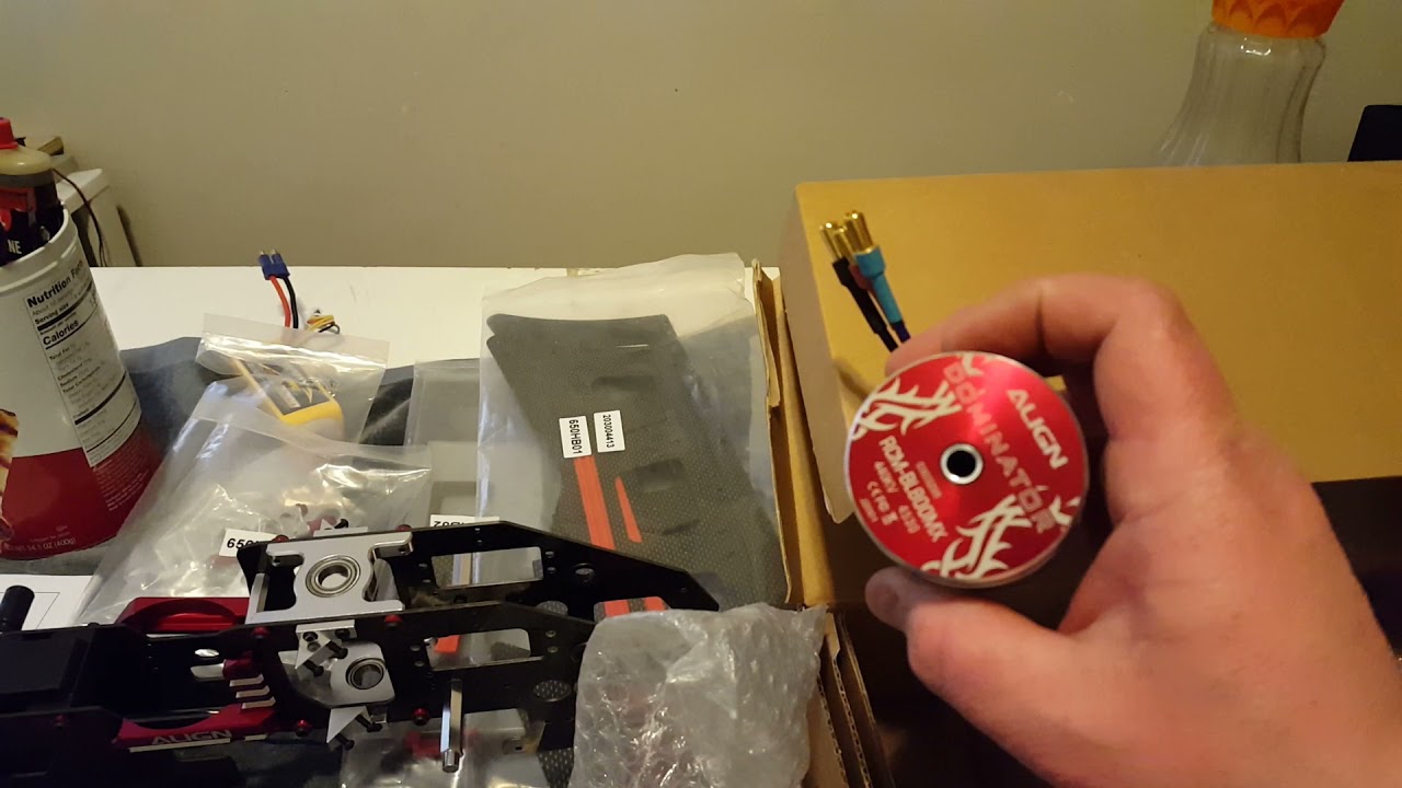 Align Trex 650x build Pt. 1