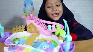 Mainan Anak Mancing Ikan ikanan Ada Pinguin Prosotan 💙 Catch the Fish and Pinguin Toys #videoanak screenshot 4