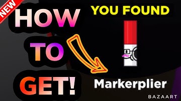 How to get the MARKERPLIER * In ROBLOX Find The Markers! * MARKERPLIER LOCATION *