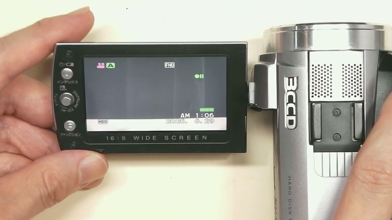 Victor ハイビジョン HDD ムービー GZ-HD5・３CCD・送料込！ 🎥 **Victor (JVC) Everio GZ-HD5 | 60GB 硬碟式3CCD Full HD 專業隨身
