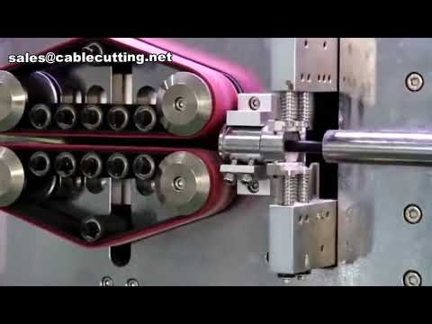 Large Square Sheathed Multi-Core Wire Cable Skinning Stripper Machine