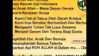 Lagu Mars Anak dan Remaja GKII Gereja Kemah Injil Indonesia #lagusekolahminggu #lagurohani