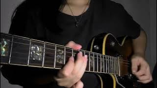 one of the girls - the weeknd, lily rose depp, jennie (electric guitar cover)