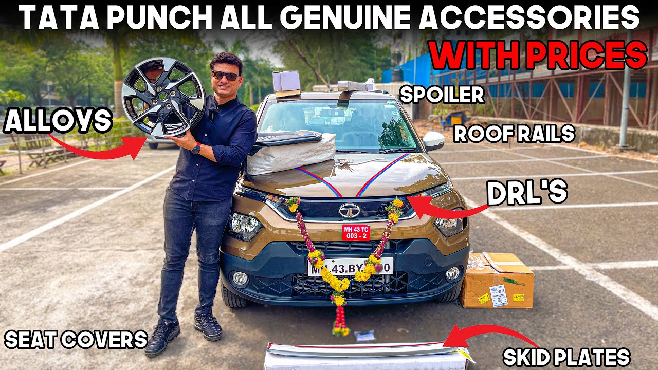 TATA PUNCH MODIFIED WITH ALL GENUINE ACCESSORIES WITH PRICES SOON FOR MORE CARS 📞