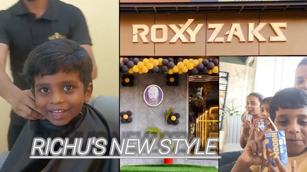 new style of richu 💇 ️ || RICHU'S ROCKS || - YouTube