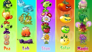 PVZ 2 Team 4 Plant 5 Pair Plant Lvl Max Vs Zombie Wave - Plants Vs Zombies 2 screenshot 1