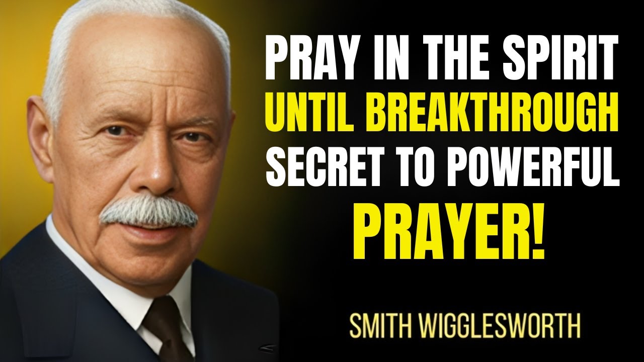 Pray in the Spirit Until Breakthrough 🔥 | Secret to Powerful Prayer! | Smith Wigglesworth Motivation