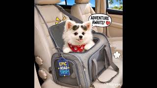 Dog Carrier – Soft‑Sided Collapsible Travel Bag for Small Dogs & Cats | Pet1st Australia screenshot 1