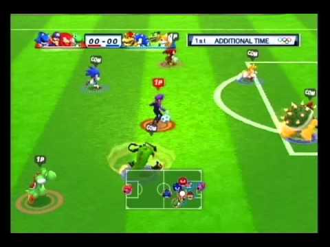 マリオ ソニック At ロンドンオリンピック サッカー 1 2 Youtube