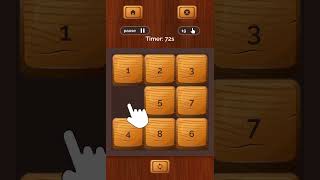 Flutter number slide puzzle screenshot 3