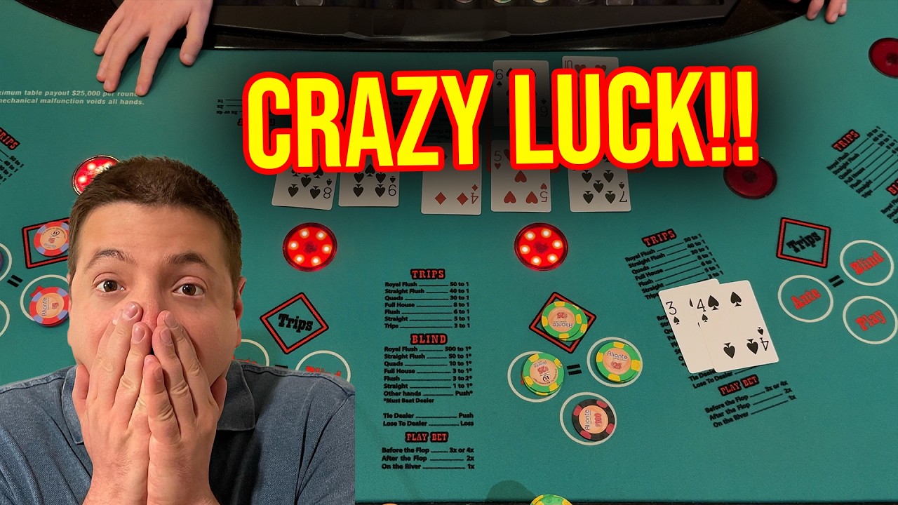 WINNING HUGE!! ULTIMATE TEXAS HOLD'EM IN LAS VEGAS!! EPIC SESSION!!