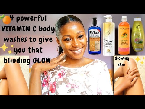 Best brightening and lightening vitamin C shower gel for glowing fair skin,  Best vitamin C body wash - YouTube