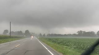 Close Range Tornado - Burlington, IL 8/9/21