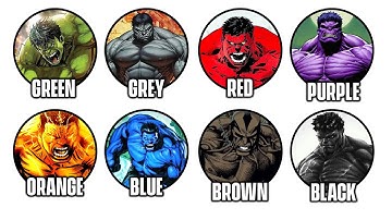 Every Major Hulk Color EXPLAINED in 10 minutes