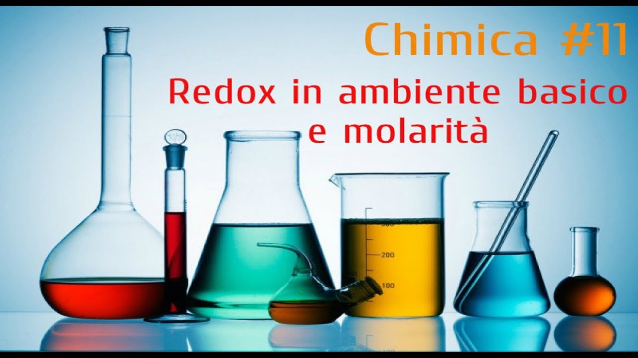 Chimica - Redox in ambiente basico e molarità - YouTube