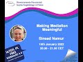 Making mediation meaningful  a webinar by sinead namur iatefl poland