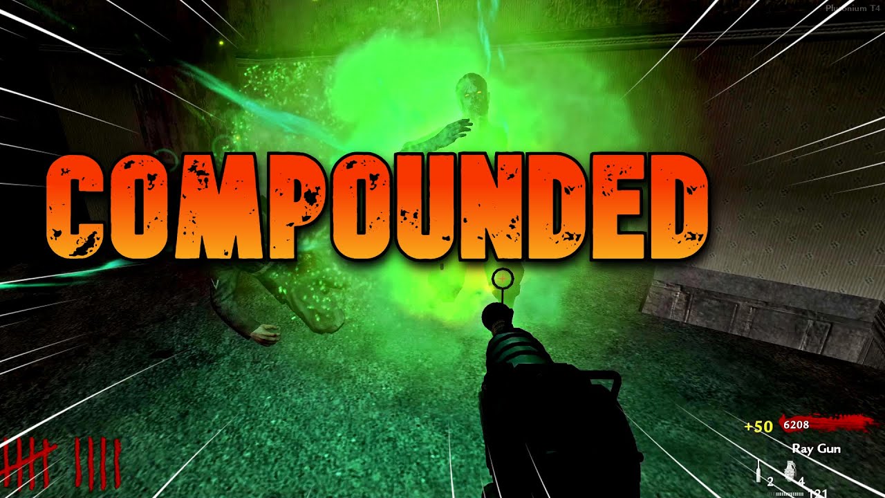 SURVIVING ON THIS SMALL "COMPOUNDED" (WAW ZOMBIES CUSTOM MAP)